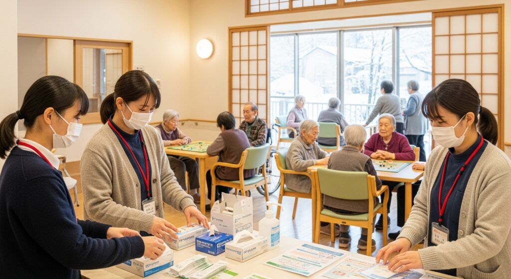 介護施設の冬を守る：11月下旬からのインフルエンザ対策と経済的リスク管理
