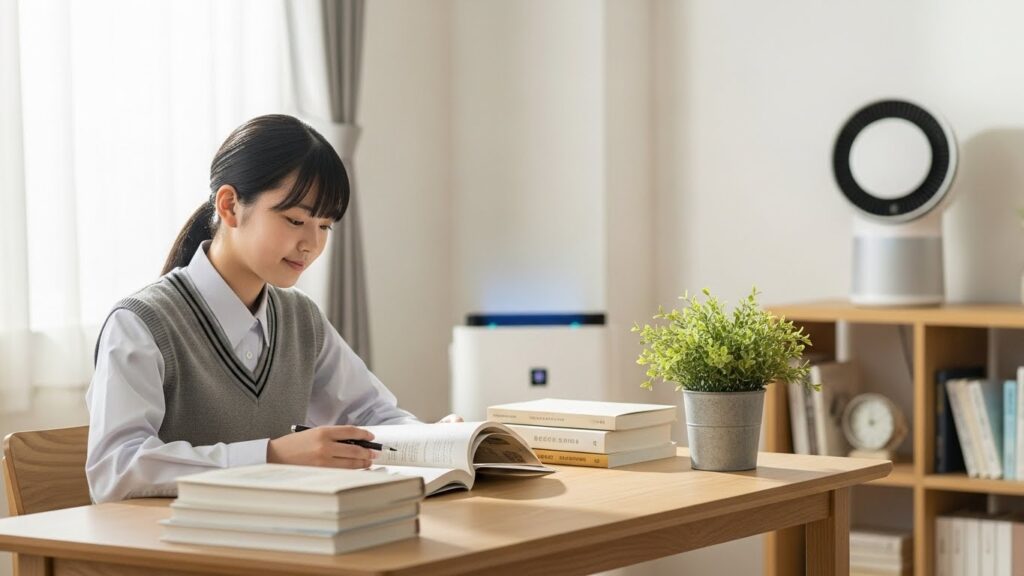 重度アトピーの学生を救った空気：高校卒業が危ぶまれた状況からの回復