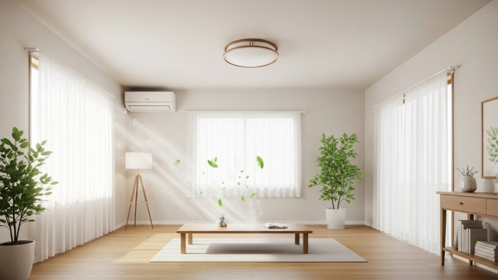 🌲 喘息予防のための環境整備:アレルゲンを体内に吸着させないマイナスイオンの力