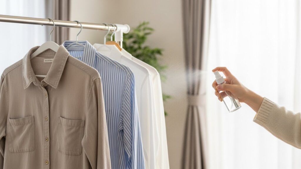 🌿 冬場のアレルギー対策:室内干し衣類の消臭・除菌にハンドスプレーを活用しよう